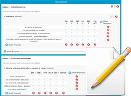 Bezeroaren poztasunarekiko inkesta sortu online